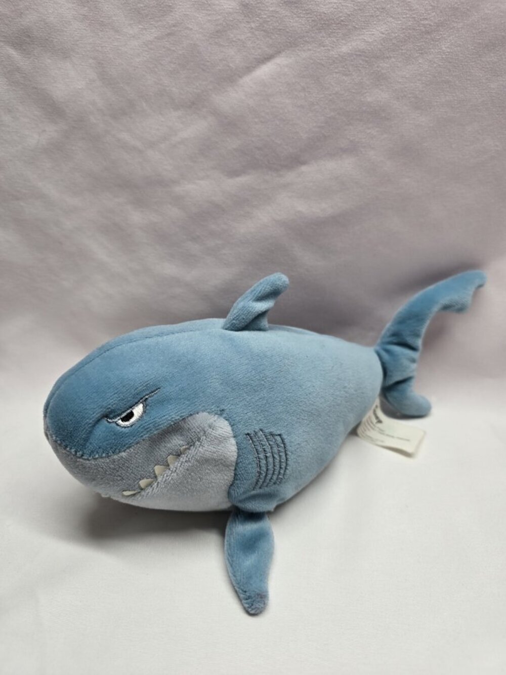 Disney Pixar Finding Nemo Bruce Shark Plush Beanie Filled 8" Vintage
